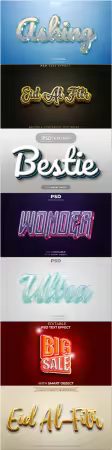Psd text effect set vol 353