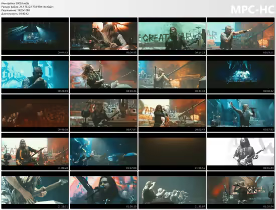 Sabaton - The Great Show / 20th Anniversary Show: Live At Wacken (2021) 2xBlu-ray