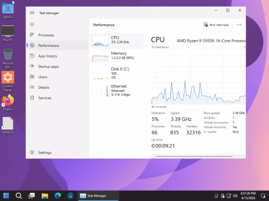 Windows 11 Pro Super Lite 22H2 Build 22621.2134 MaktOS Edition