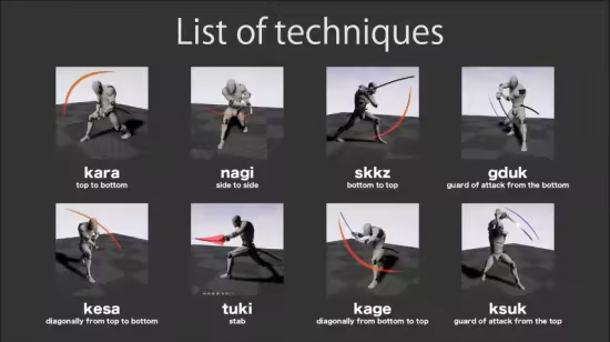 FAB - Japanese sword action (4.27 - 5.0 - 5.7)