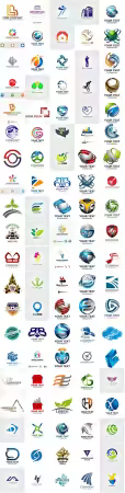 Logo bundle vector 8
