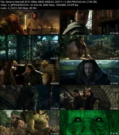 Warcraft 2016 1080p AMZN WEB-DL DDP 5.1 H264-PiRaTeS