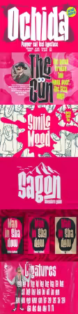 Ochida - Bold Artistic Display Font