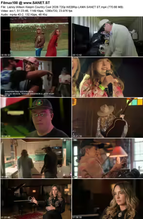 Lainey Wilson Keepin Country Cool 2026 720p WEBRip-LAMA