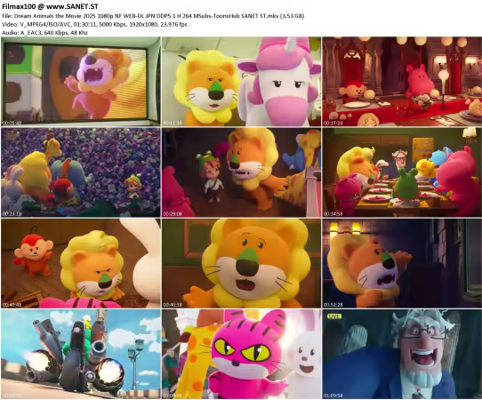 Dream Animals the Movie 2025 1080p NF WEB-DL JPN DDP5.1 H 264 MSubs-ToonsHub