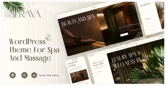 Themeforest - Serava v1.0 - Spa &amp; Massage Salon Beauty Theme 62156516