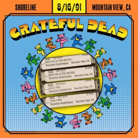 Grateful Dead - 1991-08-16 Shoreline Amphitheatre, Mountain View, CA (2026)