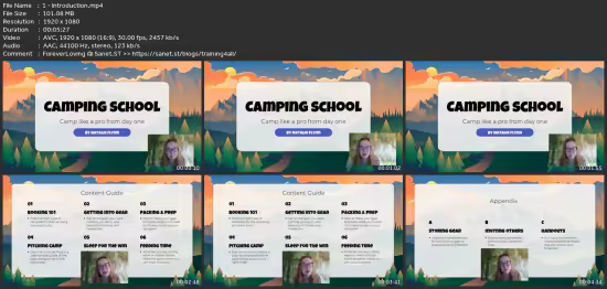 Camping School: Camp Like A Pro From Day One