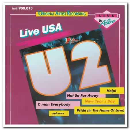 U2 - Live USA &amp; Another Time Another Place &amp; Newyearsnight In Dublin (1986-1998)