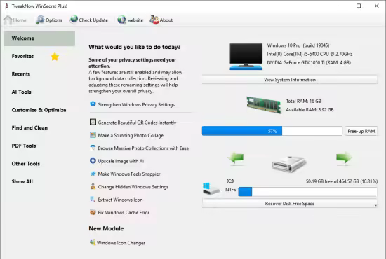 TweakNow WinSecret Plus 9.2.0