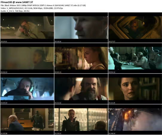 Black Widow 2021 1080p DSNP WEB DL DDP5.1 Atmos H264-N1H4L