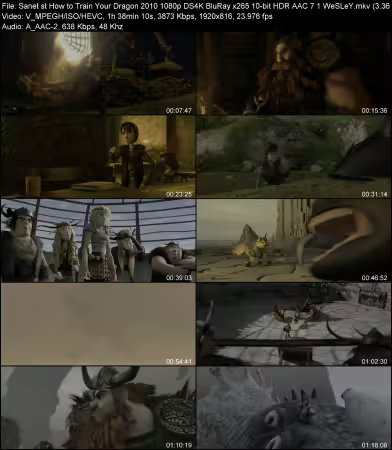 How to Train Your Dragon 2010 1080p DS4K BluRay x265 10-bit HDR AAC 7.1 WeSLeY