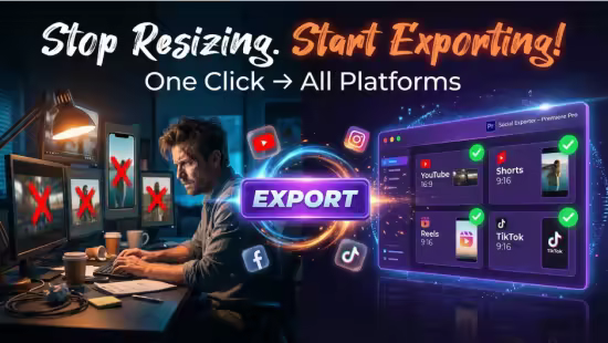 Aescripts Social Exporter for Premiere Pro v1.0.0
