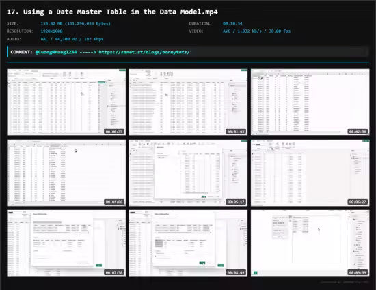 Power BI Master Class-Data Models and DAX Formulas