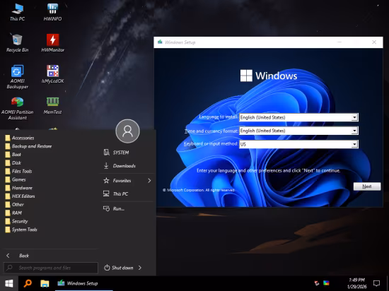 Windows 11 Basic 25H2 Build 26200.7922 Preactivated AnkhTech