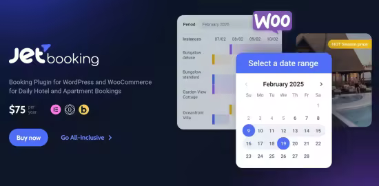 JetBooking v4.0.4.1 - Booking functionality for Elementor