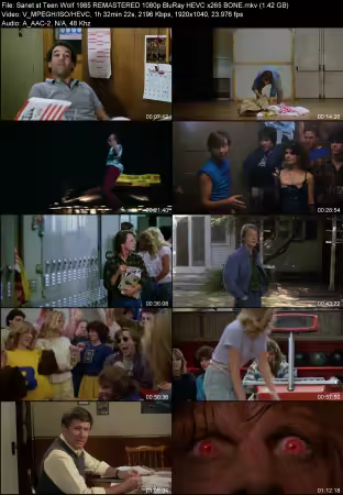Teen Wolf 1985 REMASTERED 1080p BluRay HEVC x265 BONE