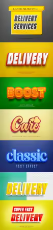 Psd text effect set vol 344