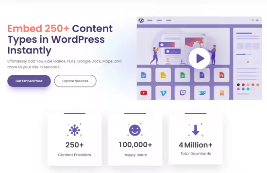 EmbedPress Pro v3.8.7