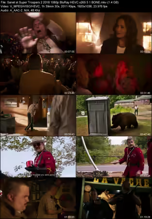 Super Troopers 2 2018 1080p BluRay HEVC x265 5.1 BONE