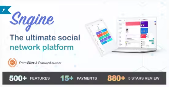 Codecanyon - Sngine v4.3 - The Ultimate PHP Social Network Platform 13526001 - NULLED