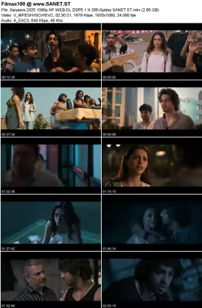 Saiyaara 2025 1080p NF WEB-DL DDP5.1 H265-Spidey