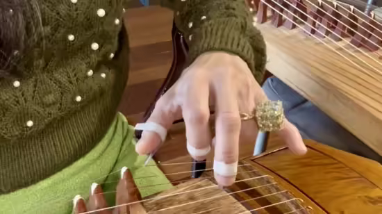 Guzheng Fourth Finger &amp; Thumb: Quiet Voice