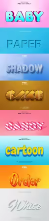 Psd text effect set vol 288