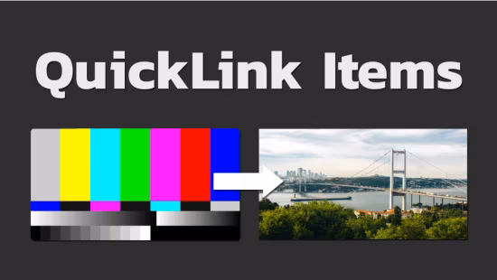 Aescripts QuickLink Items v1.7