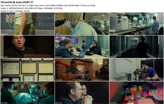 Doctor Doctor The Race To Fight Lung Cancer 2026 1080p WEBRip x264-CBFM