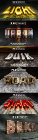Psd text effect set vol 272
