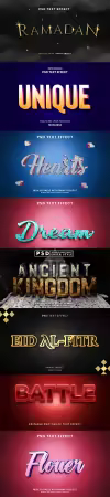 Psd text effect set vol 284