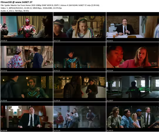 Spider Mantm Far From Home 2019 1080p DSNP WEB DL DDP5.1 Atmos H264 N1H4L