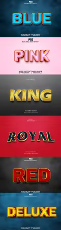 Psd text effect set vol 269
