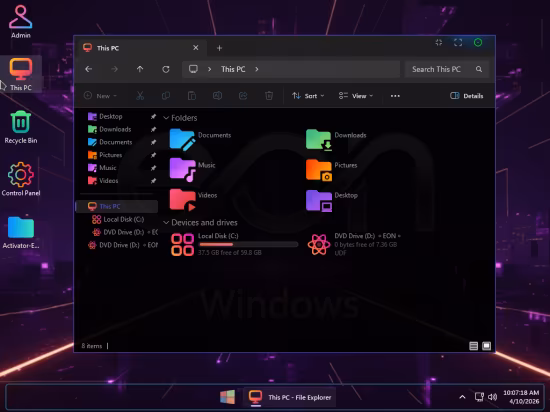 Windows 11 IOT Enterprise LTSC 25H2 Build 26200.8116 EON Edition