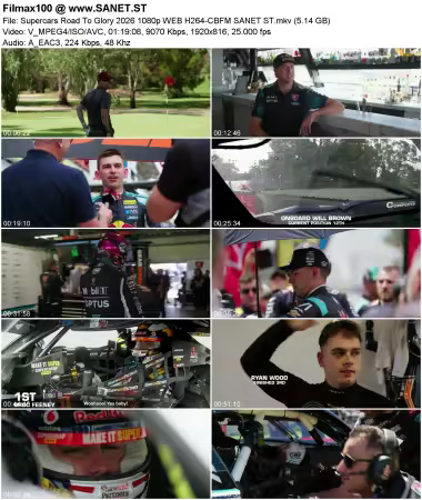 Supercars Road To Glory 2026 1080p WEB H264-CBFM