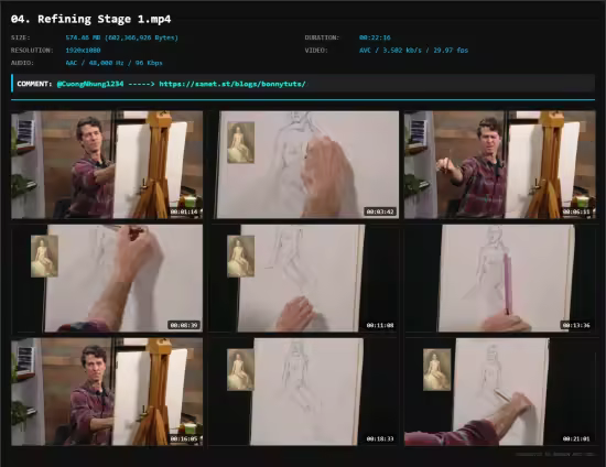 Craftsy - Basic Figure Drawing from a Reference Photo