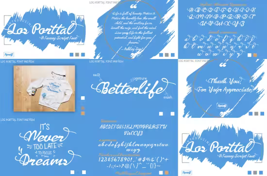 Los Portall - Exquisite Handwritten Font