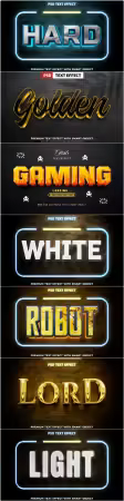 Psd text effect set vol 312