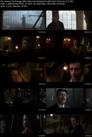 The Prestige 2006 1080p 10bit BluRay 6CH x265 HEVC-PSA