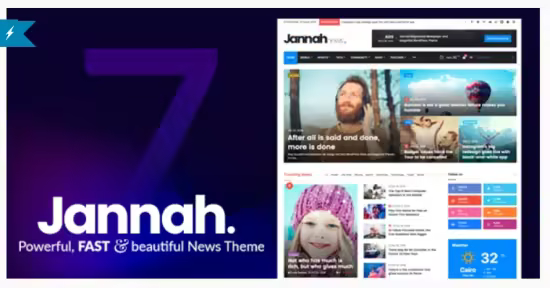 Themeforest - Jannah v7.6.5 - Newspaper Magazine News BuddyPress AMP 19659555 - NULLED