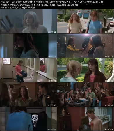 Scream 1996 edition-Remastered 1080p BluRay DDP 5.1 10bit H265-iVy
