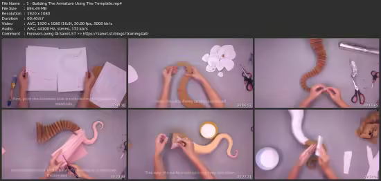 Create Functional Papier-Mache Tentacle Hooks: 3 Textures, P