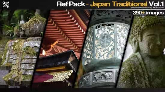 ArtStation - Ref Pack - Japan Traditional Vol.1