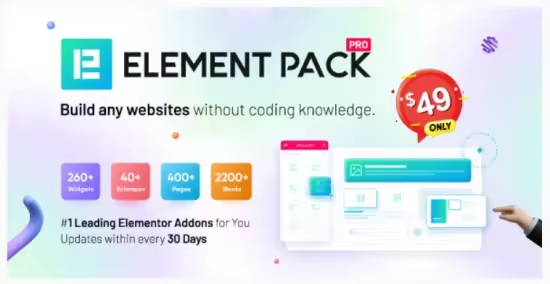 Codecanyon - Element Pack v9.3.0 - Addon for Elementor Page Builder WordPress Plugin 21177318 - NULLED