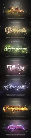 Psd text effect set vol 349