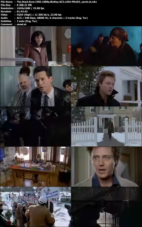 The Dead Zone 1983 1080p BluRay AC3 x264-PRoDJi