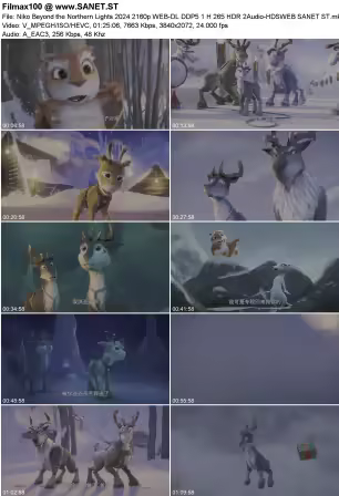 Niko Beyond the Northern Lights 2024 2160p WEB-DL DDP5.1 H265 HDR 2Audio-HDSWEB