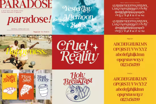 Paradose - Modern Serif Typeface