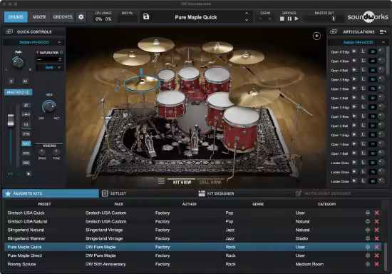 DW Soundworks Pure Maple Expansion Pack v1.0.0